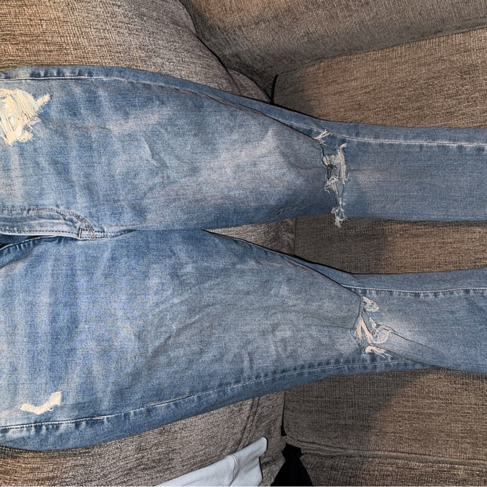 American Eagle Outfitters Light Blue Skinny Jeans